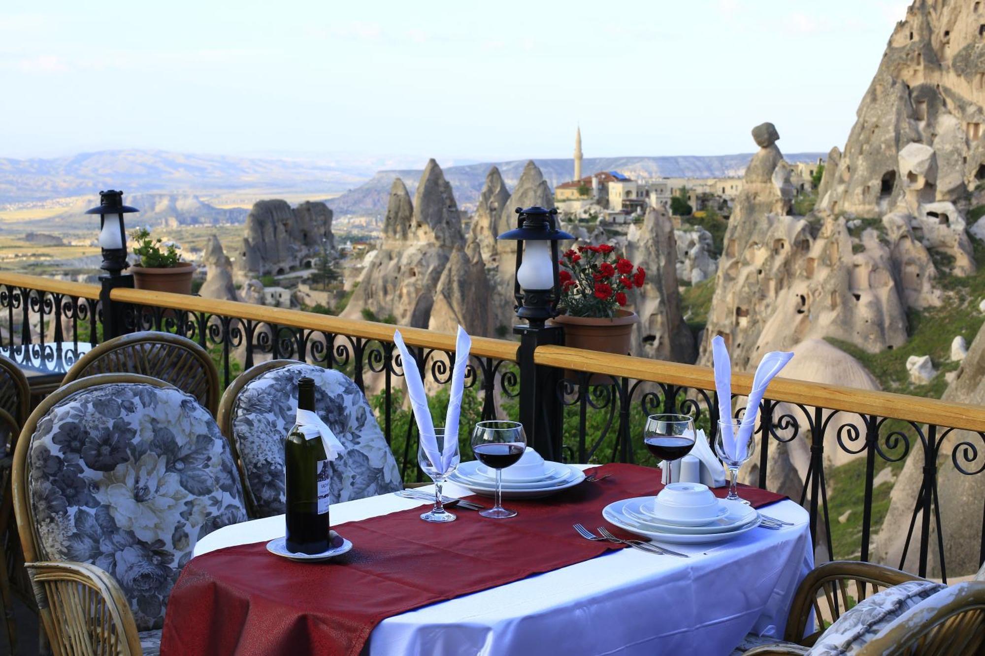 Hermes Cave Hotel Ючхисар Екстериор снимка