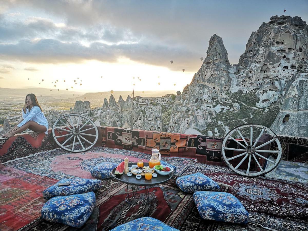 Hermes Cave Hotel Ючхисар Екстериор снимка