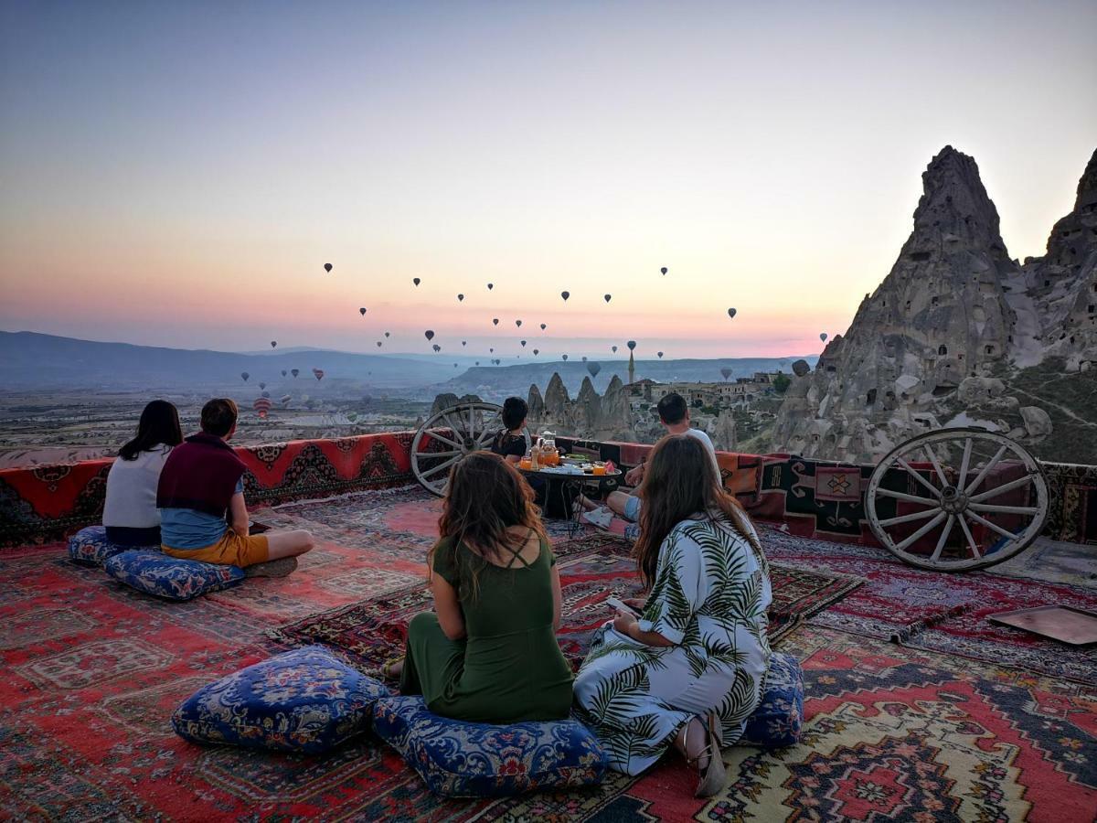Hermes Cave Hotel Ючхисар Екстериор снимка